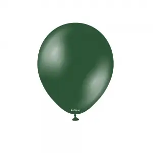 SET 50 Baloane Latex 13cm Emerald Green Metalic 7012